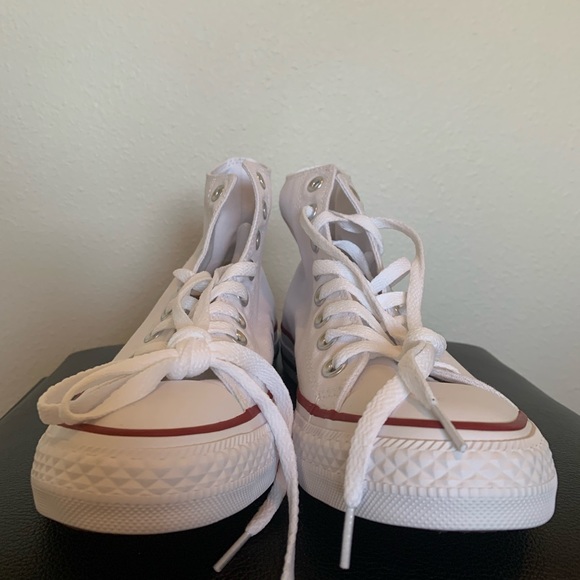 Converse Shoes - Never been worn white Converse high tops